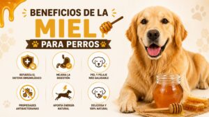 Beneficios de la miel para perros Beneficios de la miel para perros
