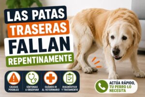 Las patas traseras fallan repentinamente Las patas traseras fallan repentinamente