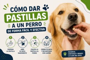 Cómo dar pastillas a un perro de forma fácil y efectiva