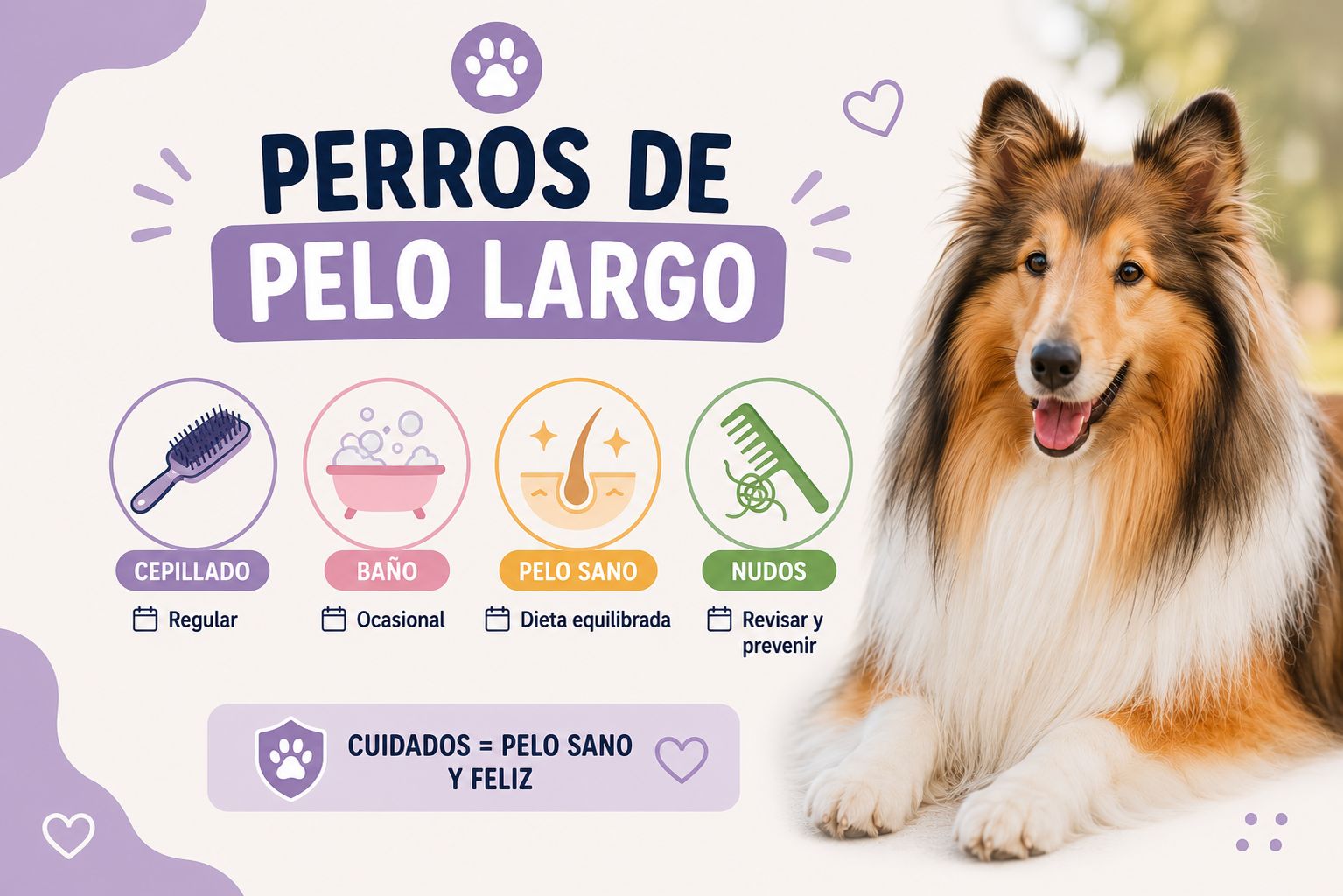 Perros de pelo largo