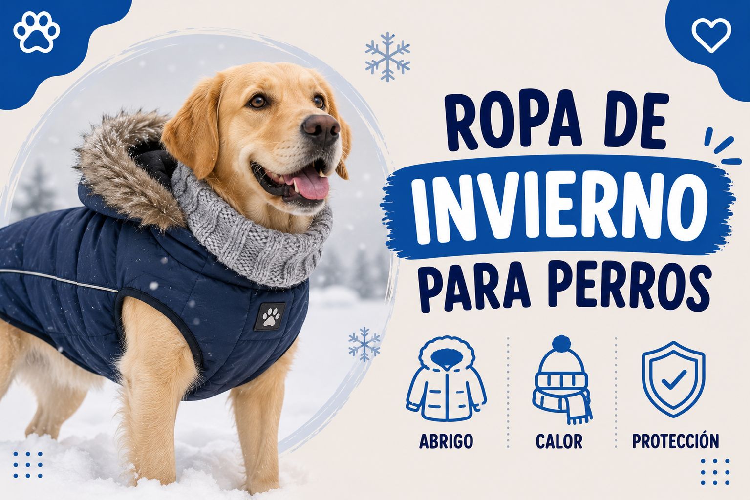 Ropa de invierno para perros