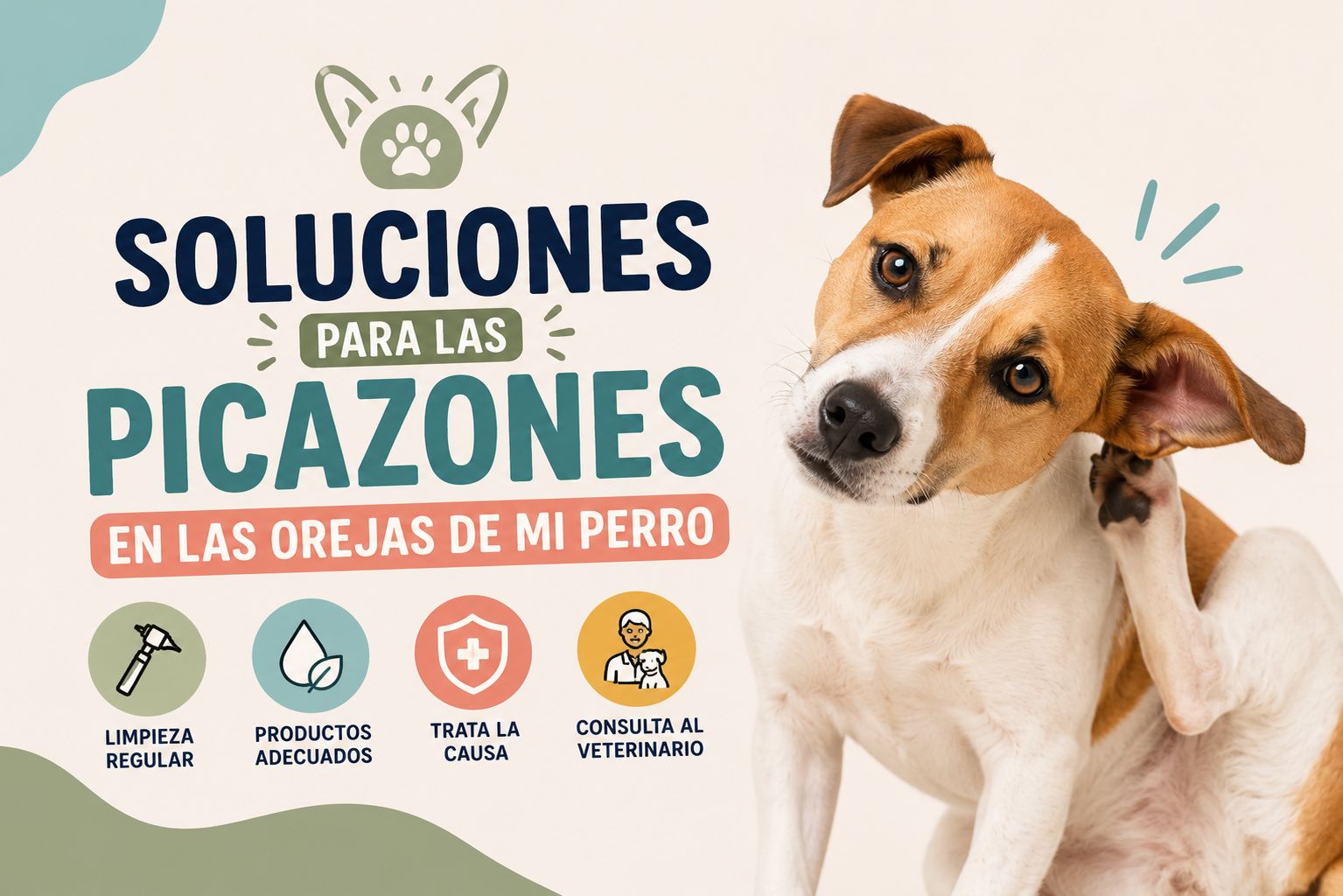 Soluciones para las picazones en las orejas de mi perro