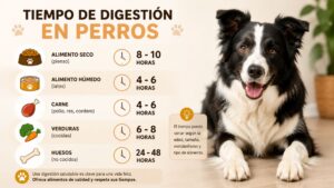Tiempo de digestión en perros