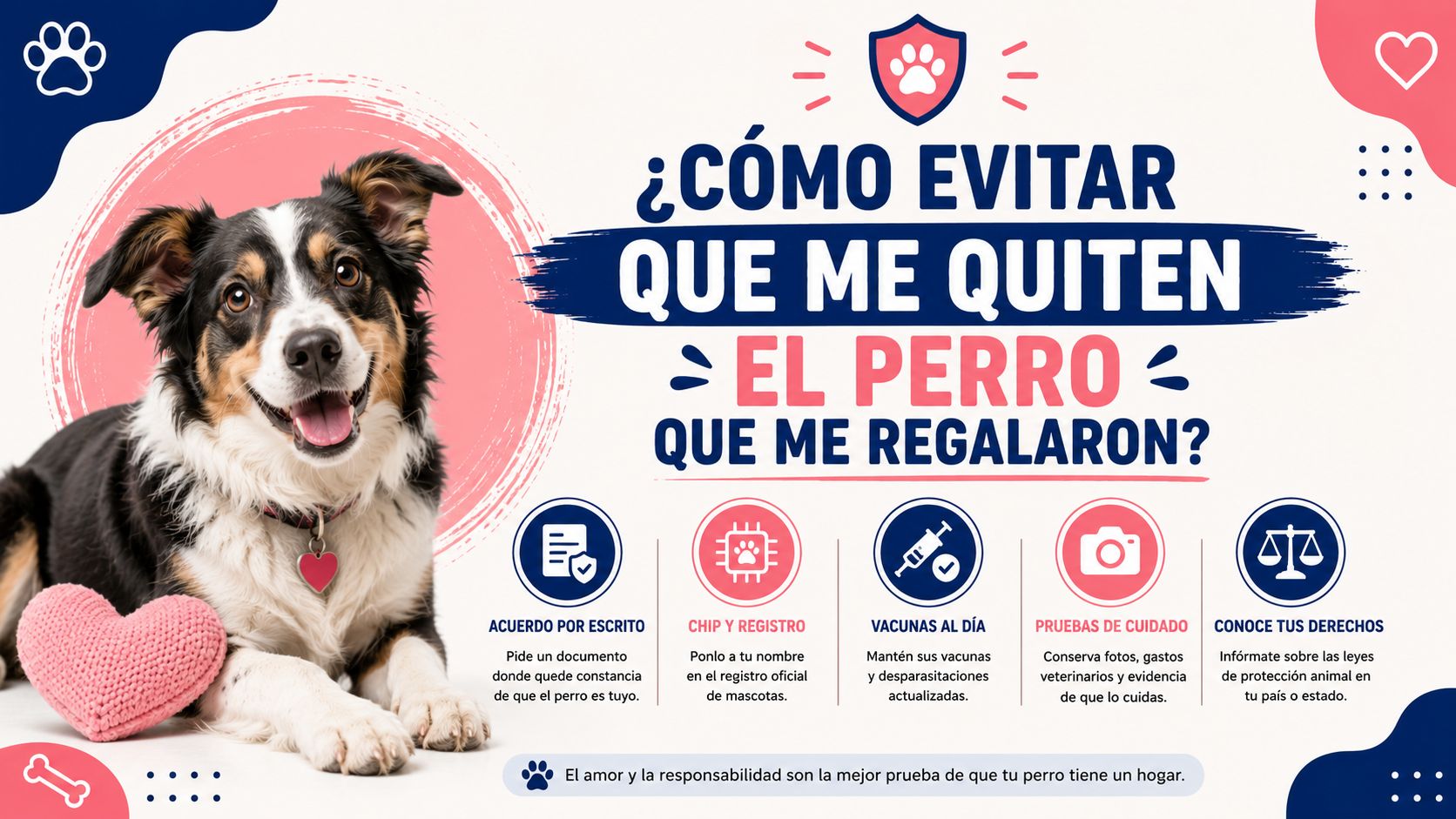 ¿Por qué mi perro me sigue?