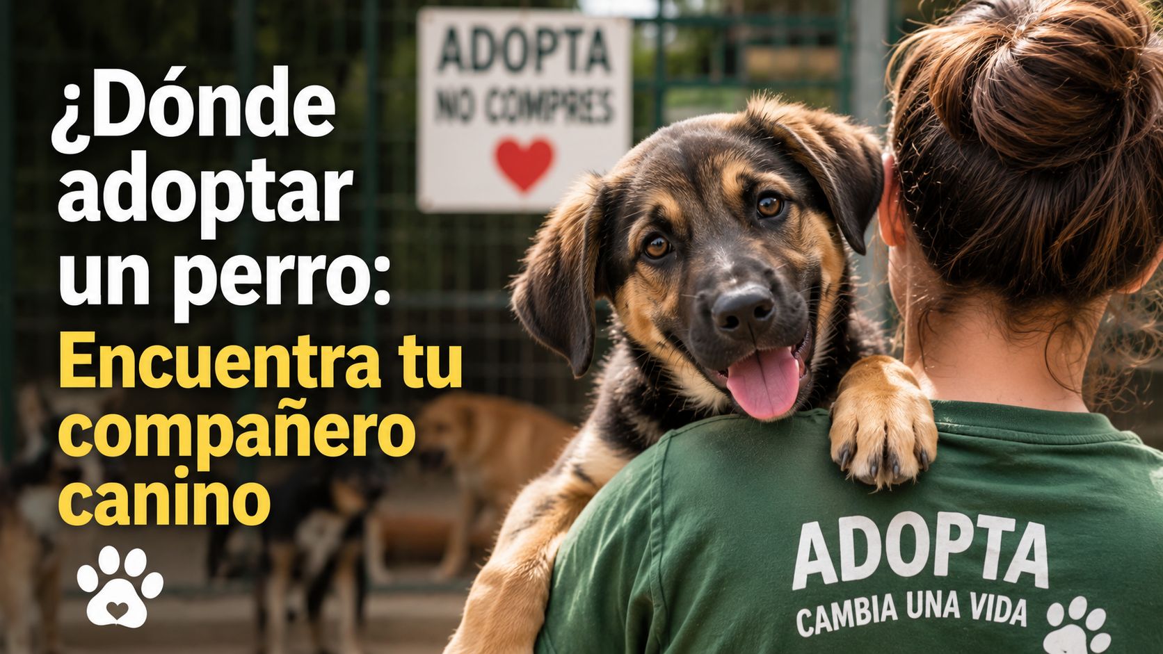 Dónde adoptar un perro: Encuentra tu compañero canino