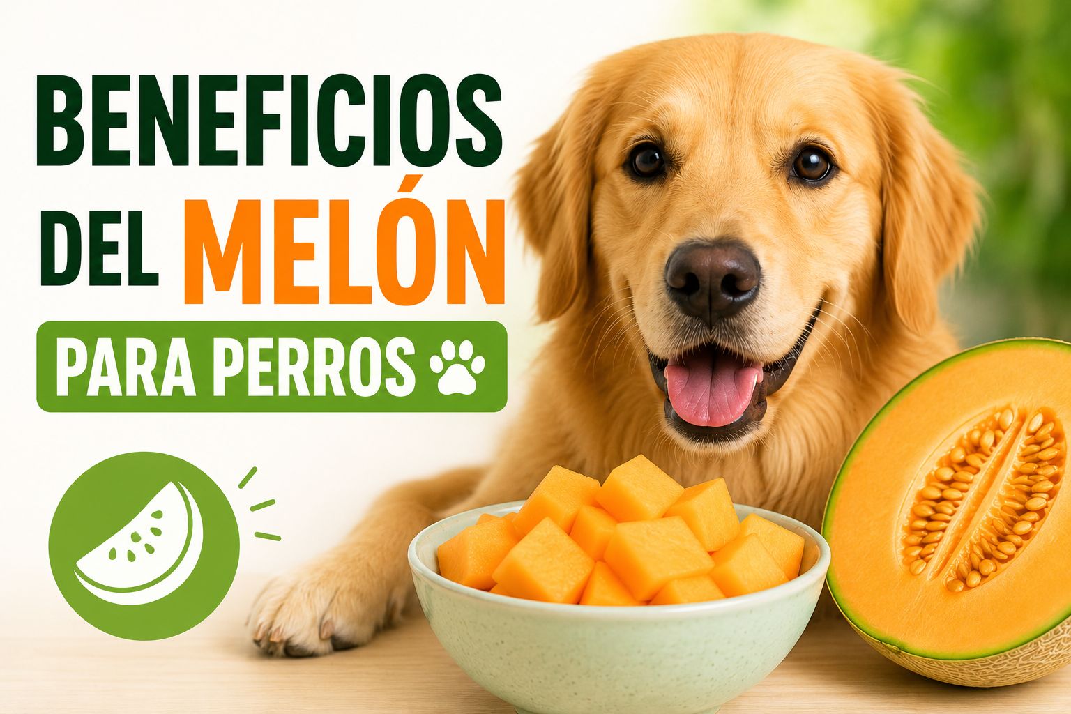 Beneficios del melón para perros