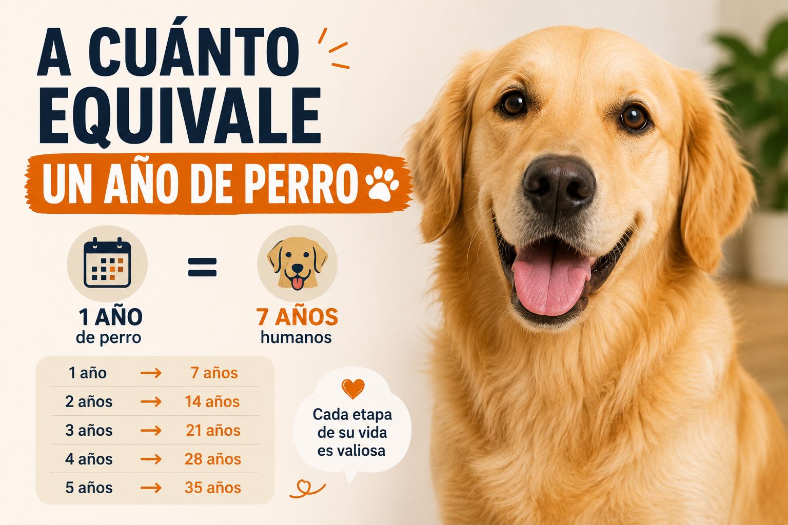 A Cuánto Equivale un Año de Perro