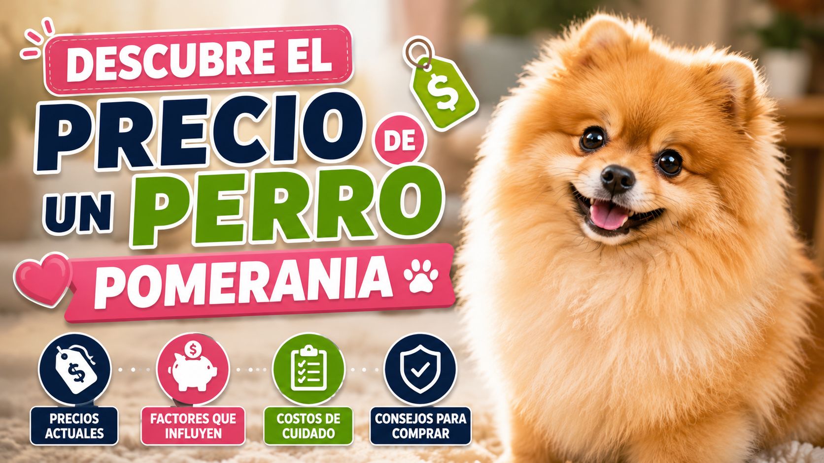 Descubre el precio de un perro Pomerania