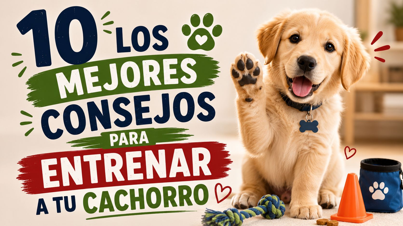 Los 10 mejores consejos para entrenar a tu cachorro