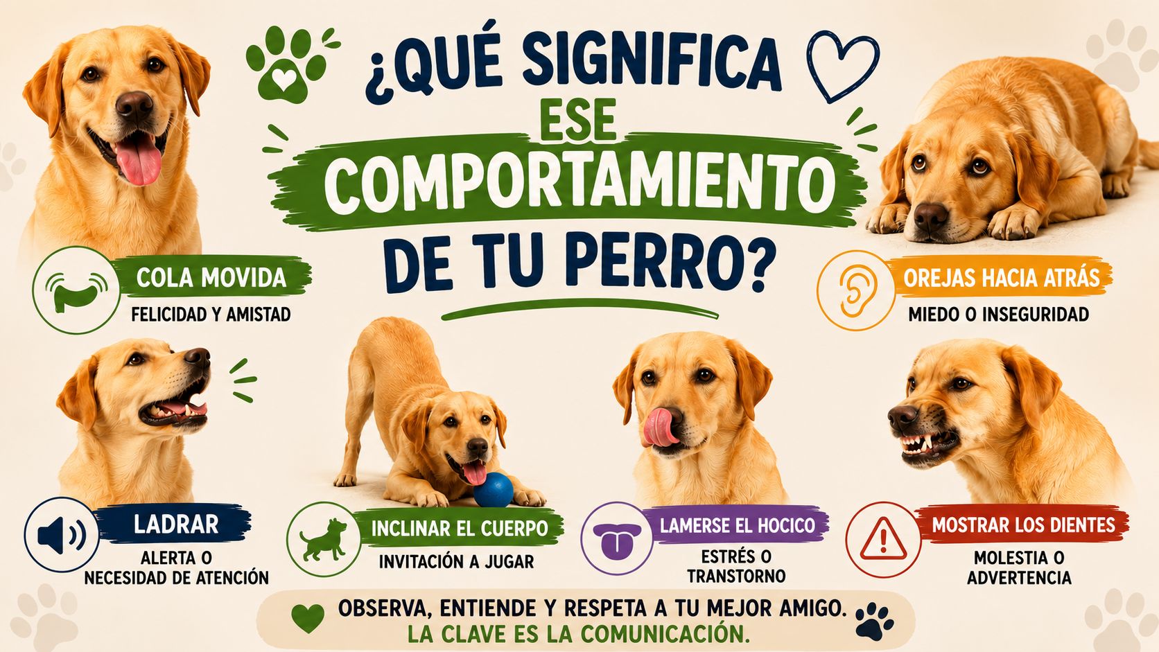 ¿Qué Significa ese Comportamiento de tu Perro?