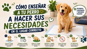 Cómo Enseñar a tu Perro a Hacer sus Necesidades en el Lugar Correcto