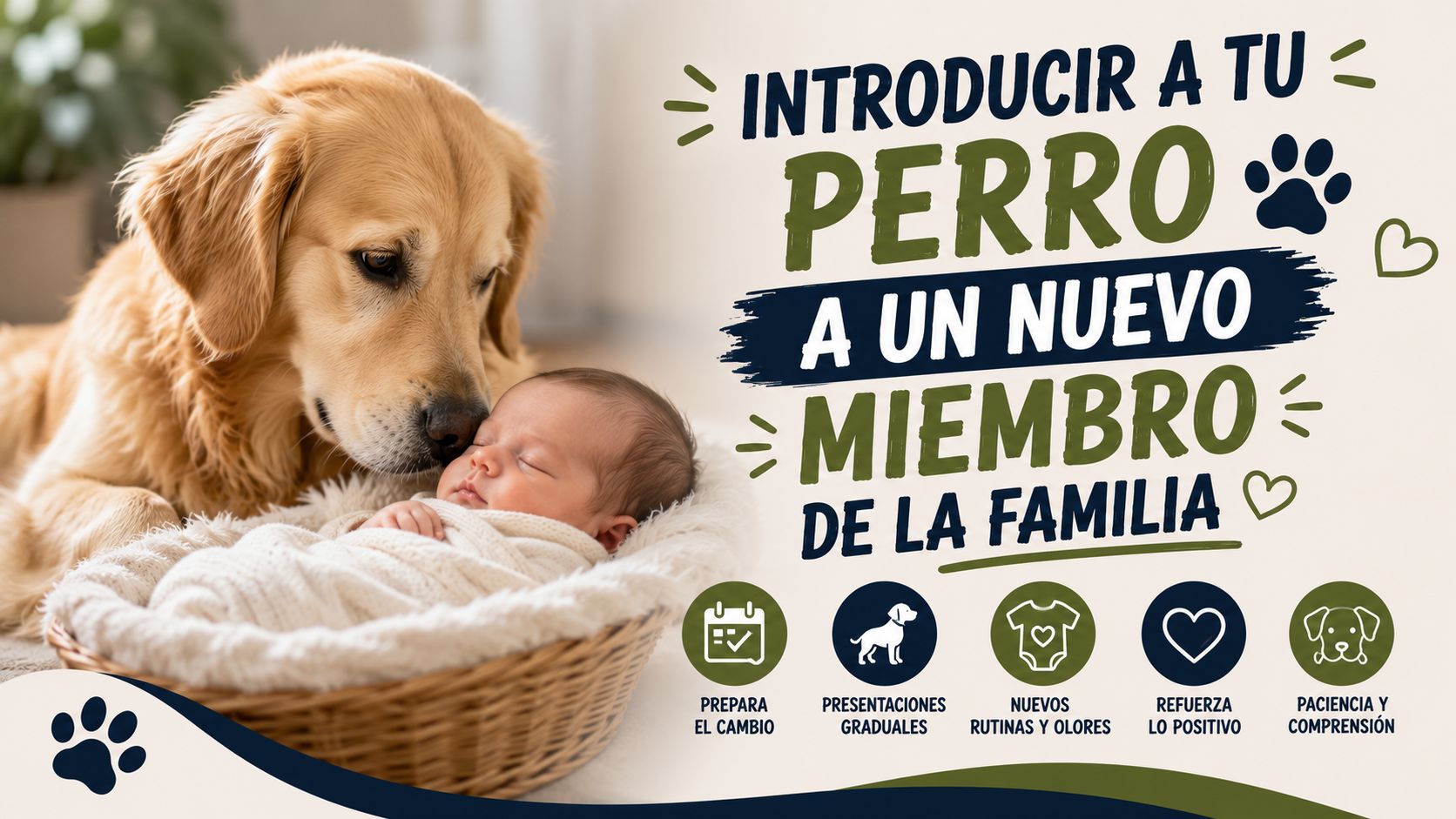 Introducir a tu Perro a un Nuevo Miembro de la Familia