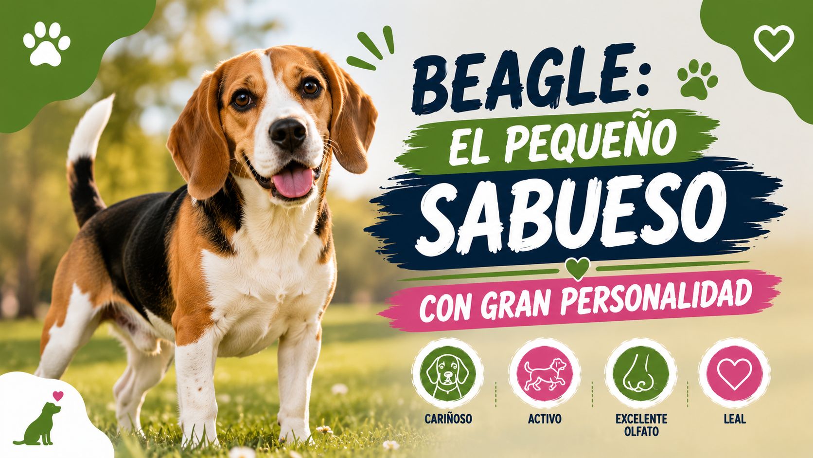 Beagle: El Pequeño Sabueso con Gran Personalidad