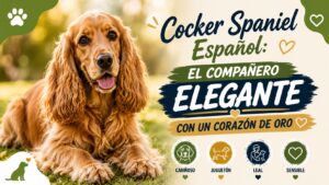 Cocker Spaniel Español: El Compañero Elegante con un Corazón de Oro